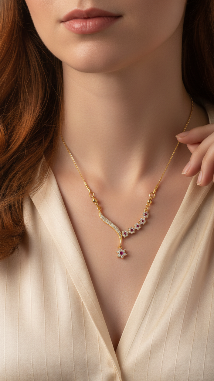 Passion Flower Pendant